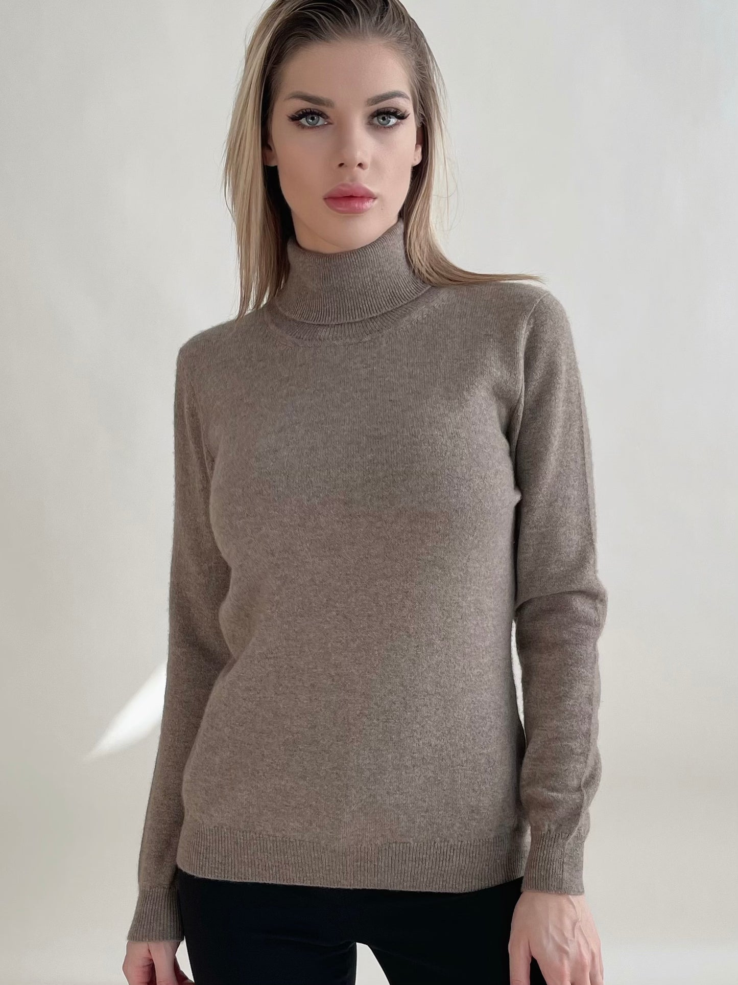 Essential Women Turtle Neck Sweater