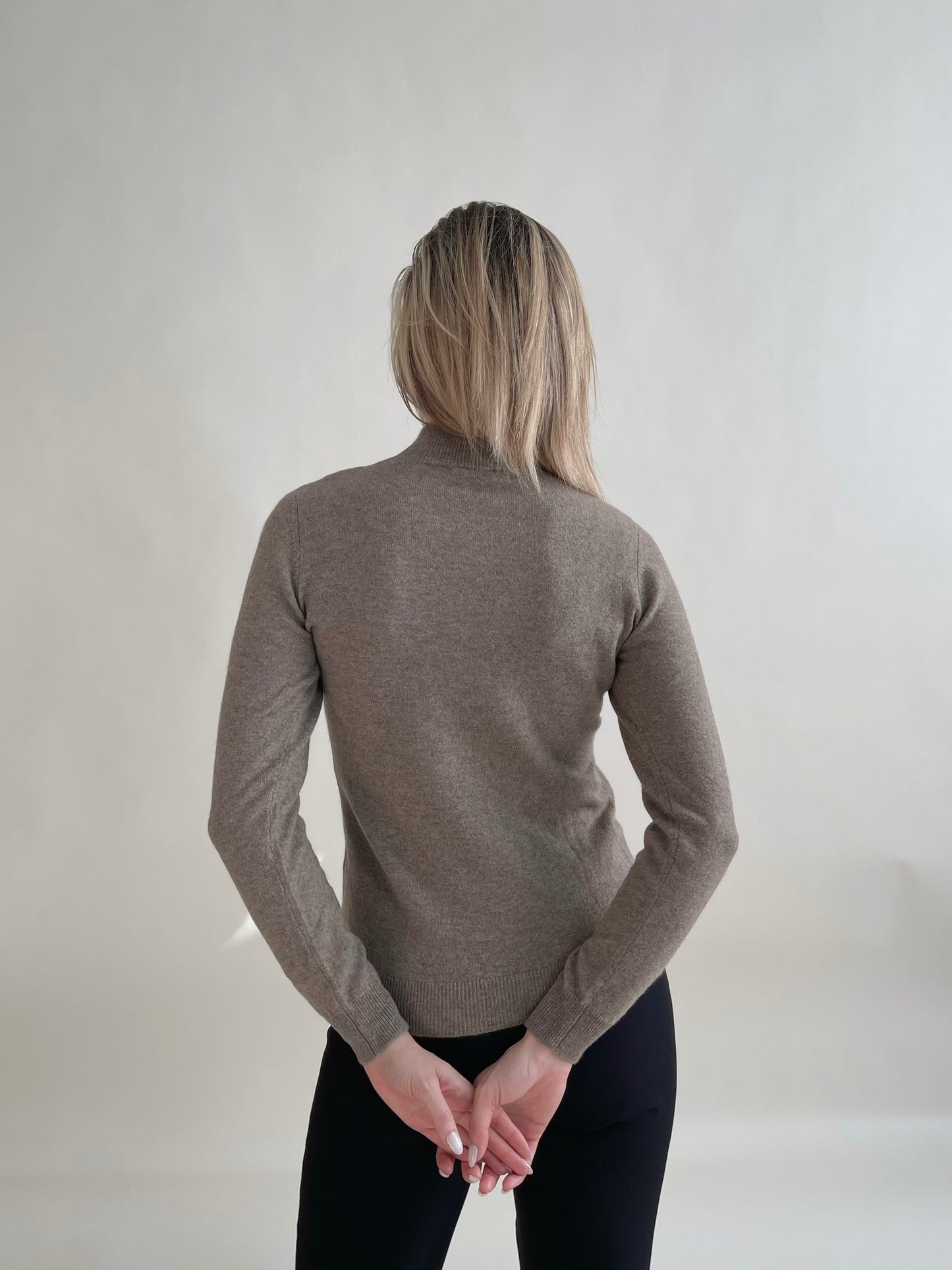 Essential Women Half Turtle Neck Sweater