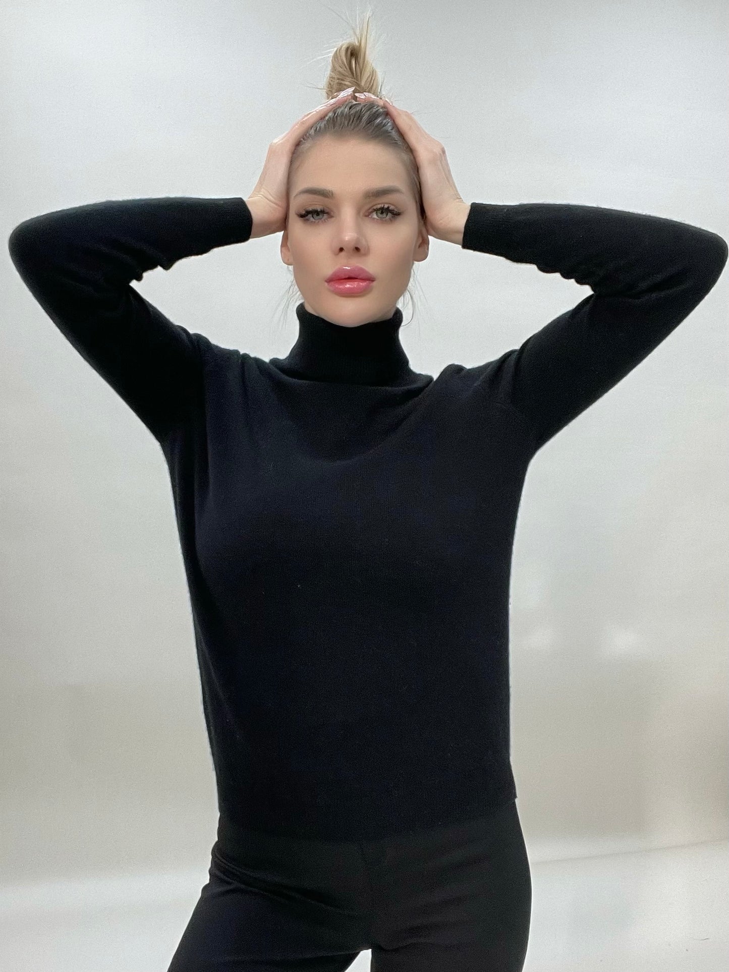 Essential Women Turtle Neck Sweater