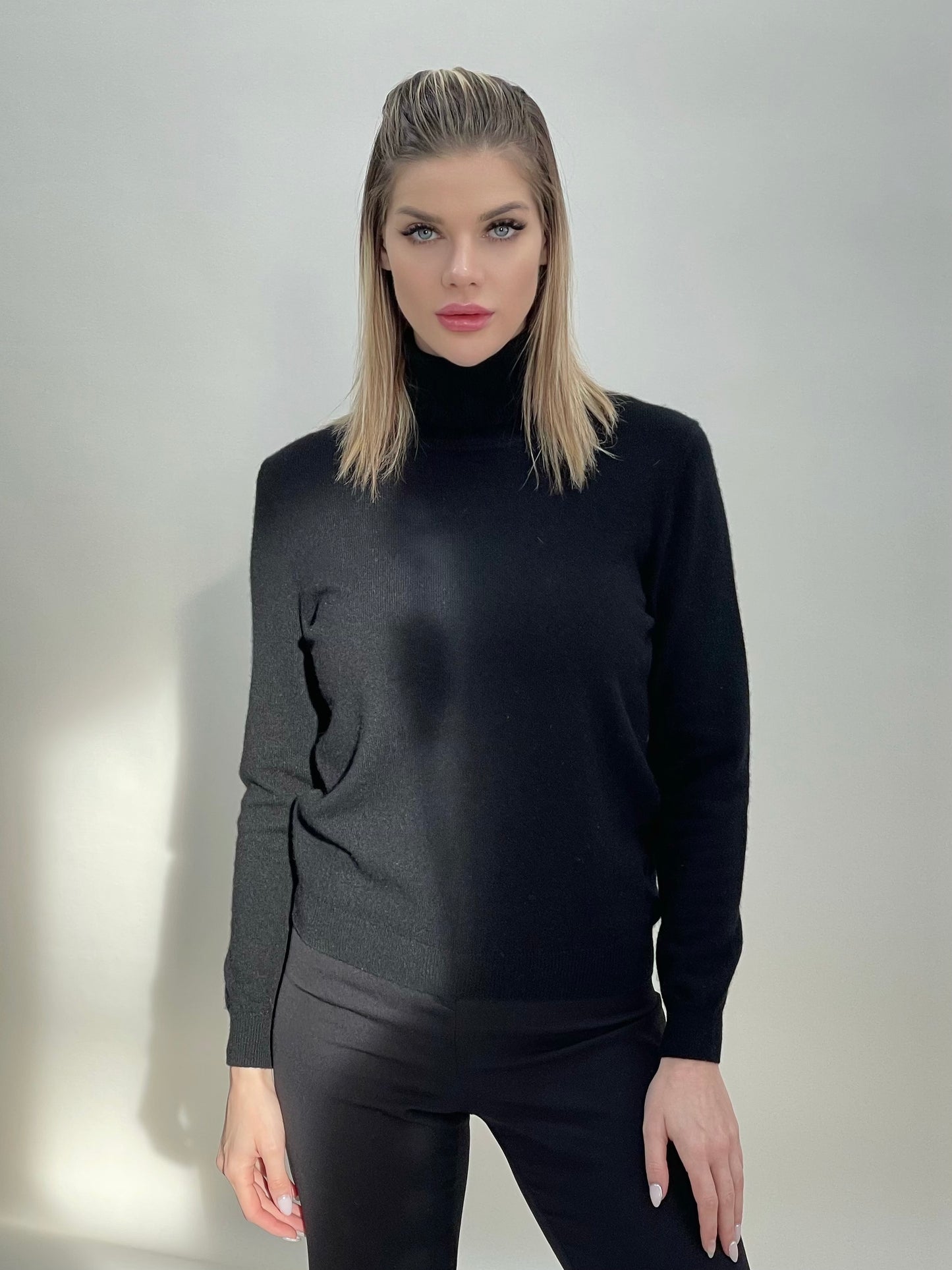 Essential Women Turtle Neck Sweater