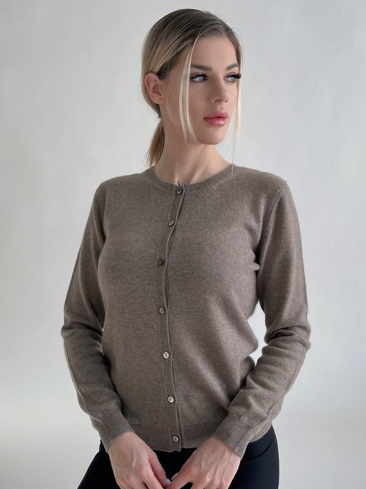 Essentials Women Crew Neck Cardigan