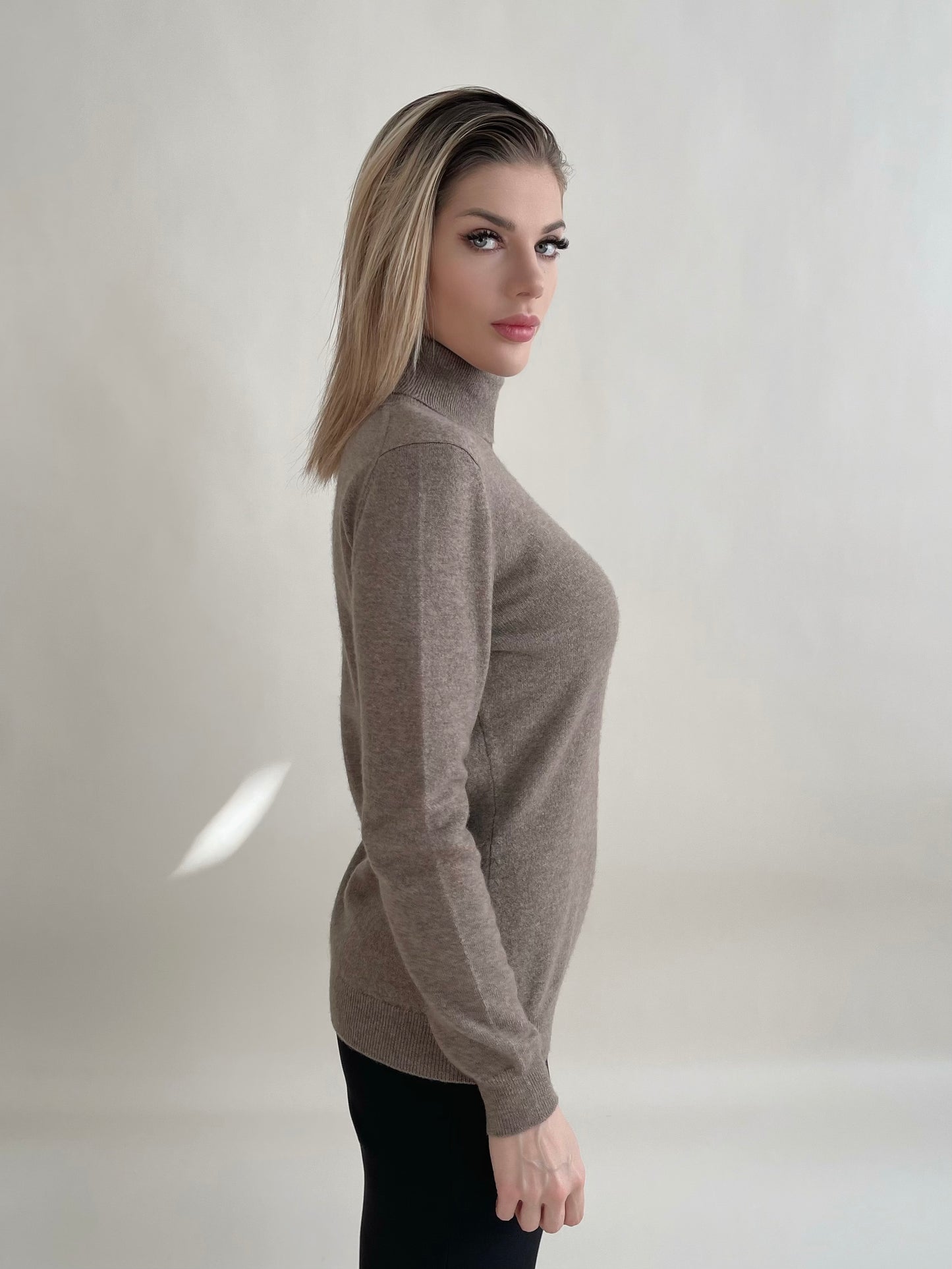 Essential Women Turtle Neck Sweater